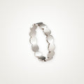 Anillo Círculos plateado