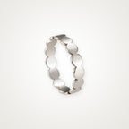 Anillo Círculos plateado