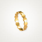 Anillo Círculos dorado