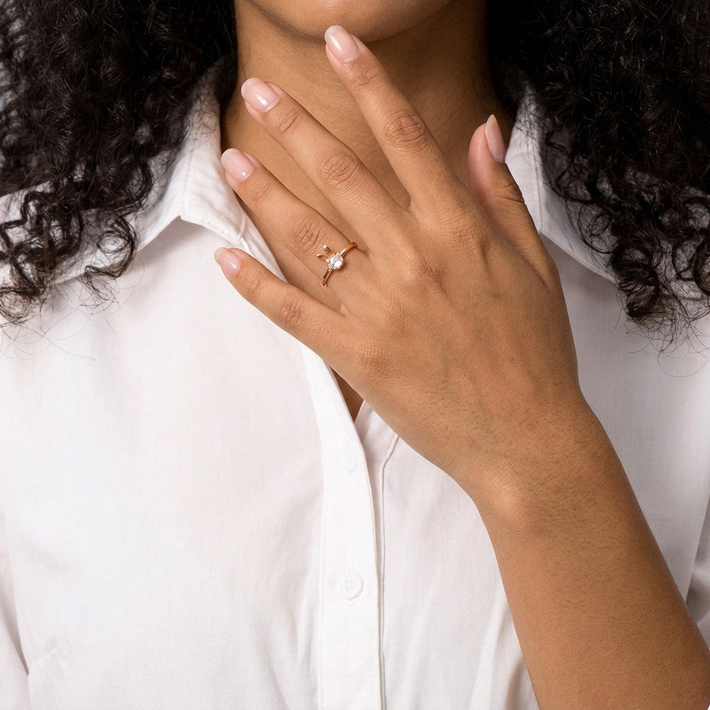 Anillo Conejito con Zirconias