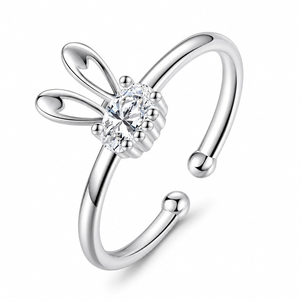 Anillo Conejito con Zirconias