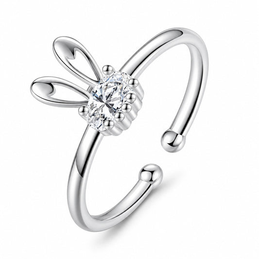 Anillo Conejito con Zirconias