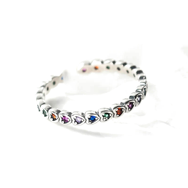 Anillo Corazón Ajustable