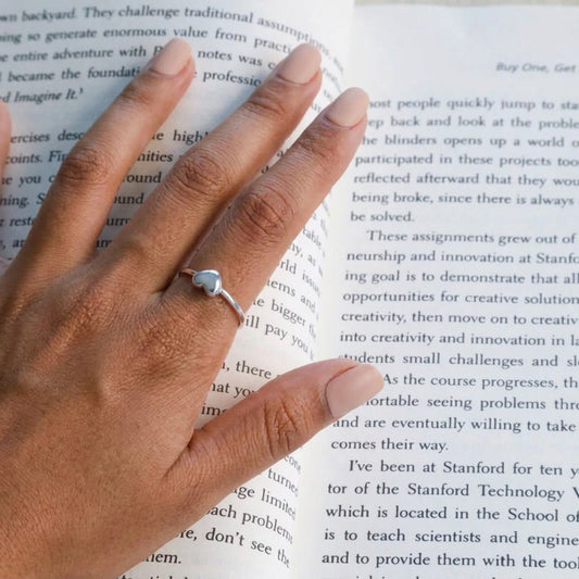 Anillo Corazón Romántico