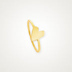Anillo Corazón dorado