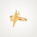 Anillo Destello dorado