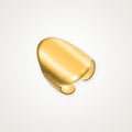 Anillo Domo liso dorado