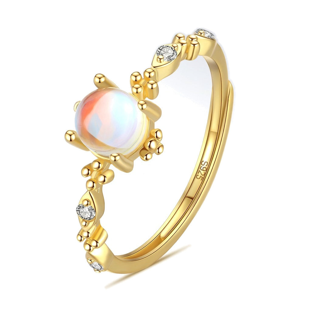 Anillo Esmaltado de Color Abierto