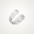 Anillo Filigrana abierta plateado