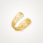 Anillo Filigrana abierta dorado