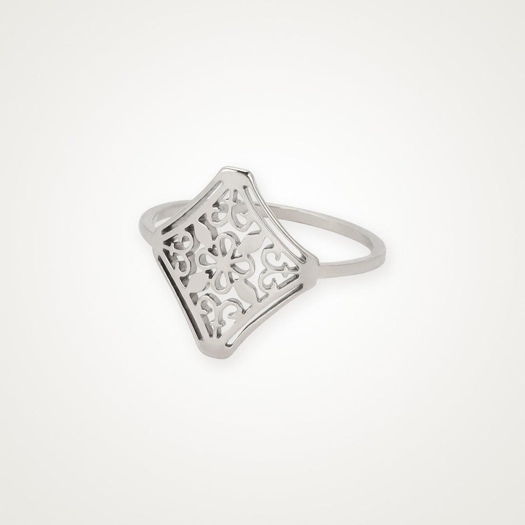 Anillo Filigrana plateado