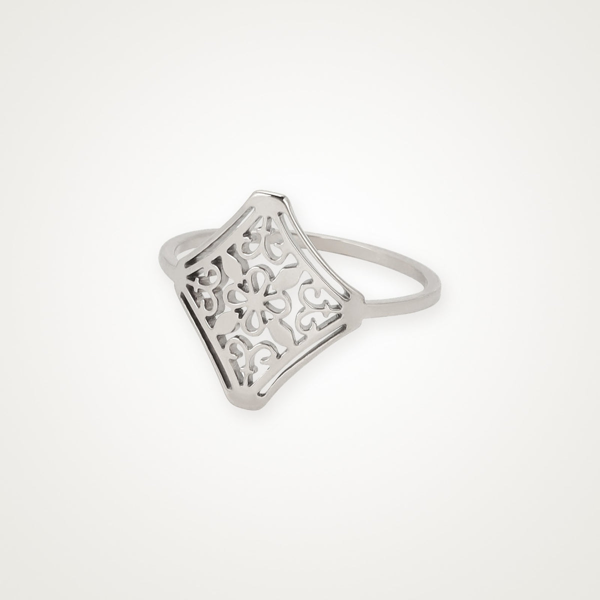 Anillo Filigrana plateado
