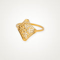 Anillo Filigrana dorado