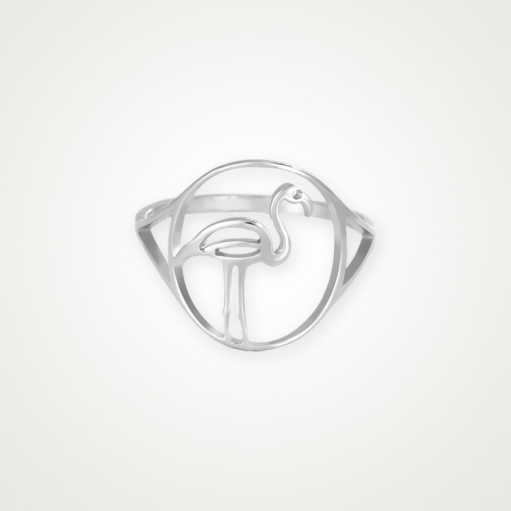 Anillo Flamenco plateado