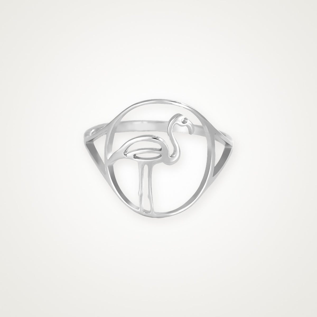 Anillo Flamenco plateado