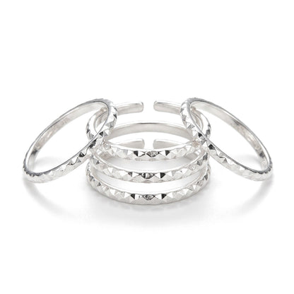 Anillo Flor de Nube Abierto