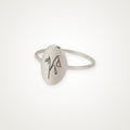 Anillo Flor de tu mes plateado