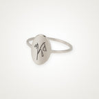 Anillo Flor de tu mes plateado