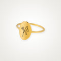 Anillo Flor de tu mes dorado