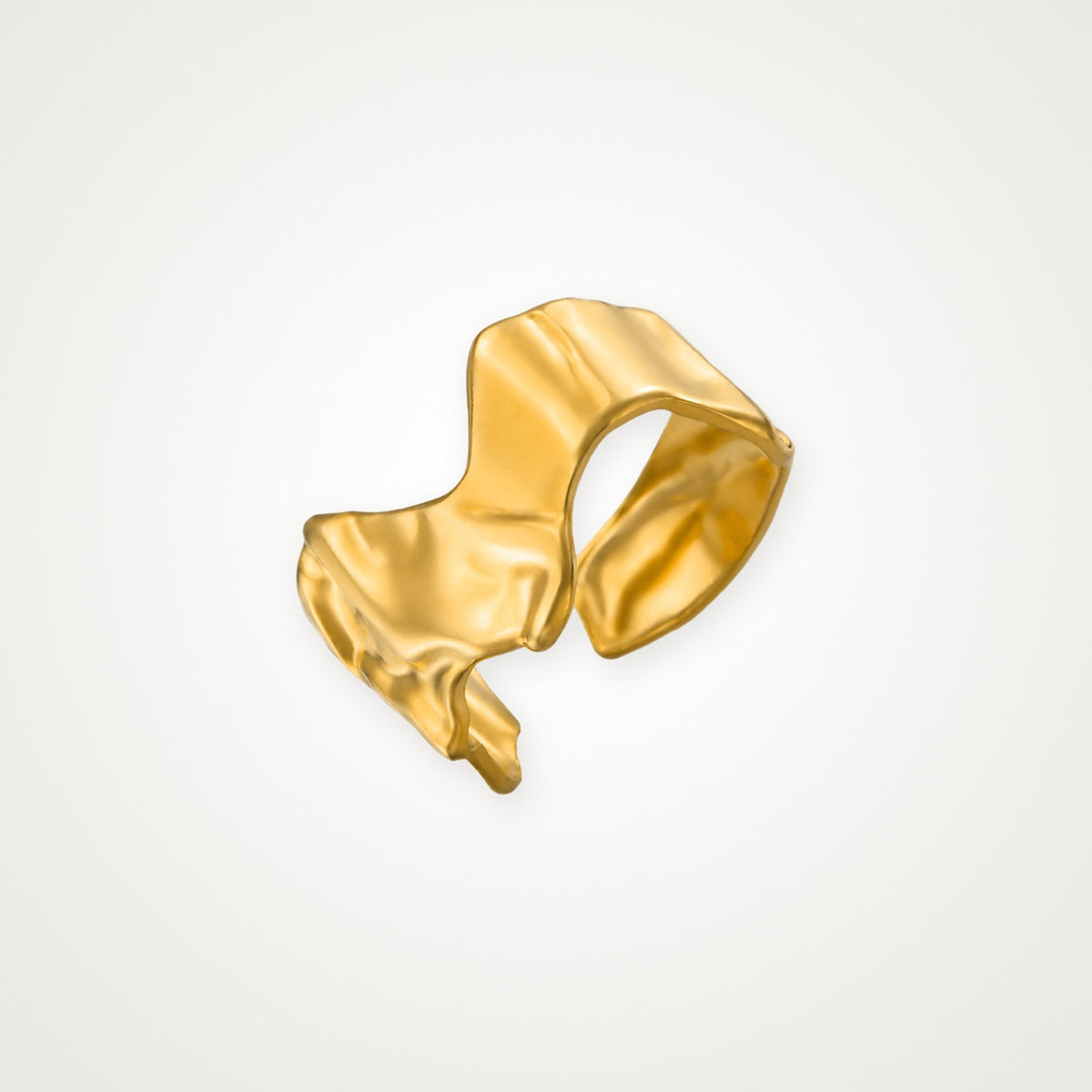Anillo Fundido dorado