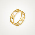 Anillo Gatitos dorado