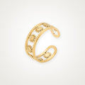 Anillo Girasoles dorado