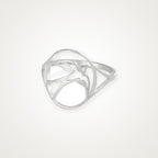 Anillo Golondrina plateado