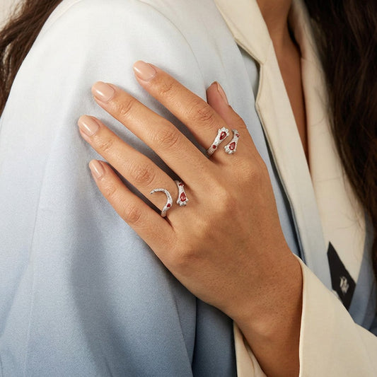 Anillo Huellita de Gato Ajustable
