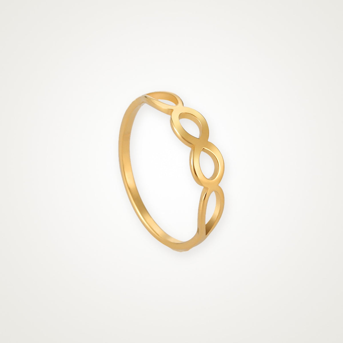 Anillo Infinito dorado