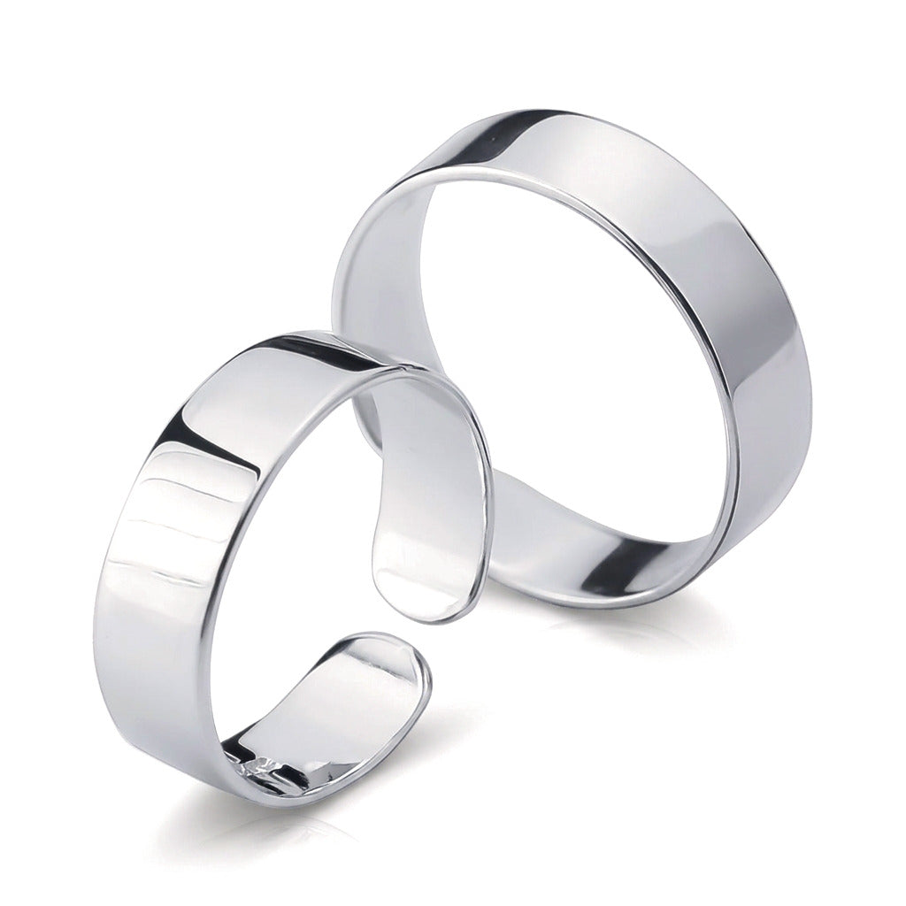Anillo Liso Abierto