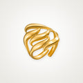 Anillo Llamas dorado