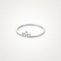 Anillo Loto mini plateado