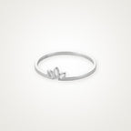 Anillo Loto mini plateado