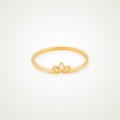 Anillo Loto mini dorado