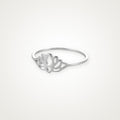 Anillo Loto plateado