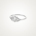 Anillo Loto plateado
