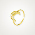 Anillo Luna dorado