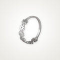 Anillo Margaritas plateado