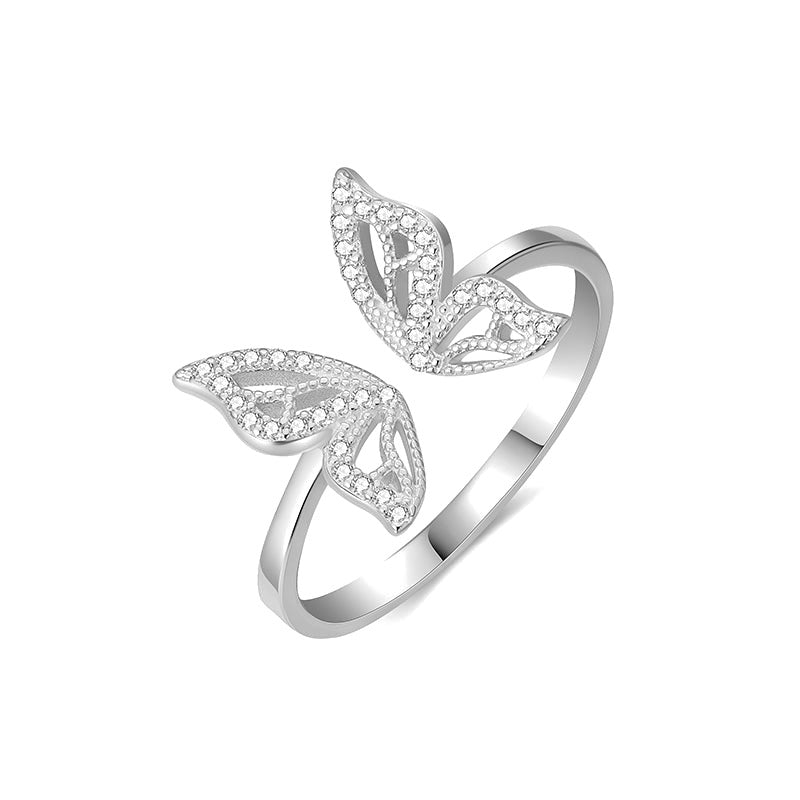 Anillo Mariposa Abierto