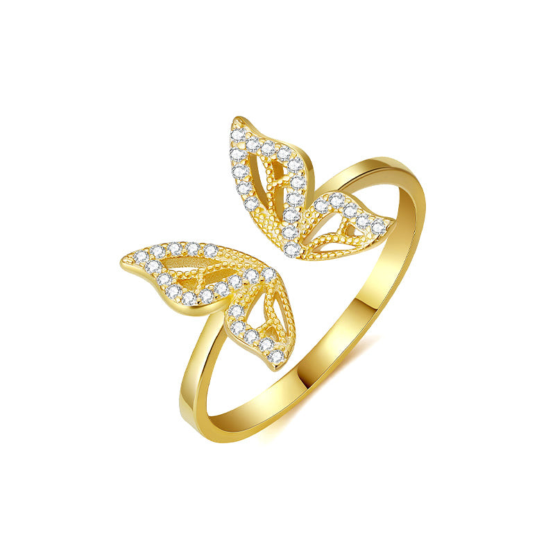 Anillo Mariposa Abierto