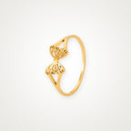 Anillo Mariposa fina dorado