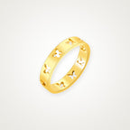 Anillo Mariposas dorado