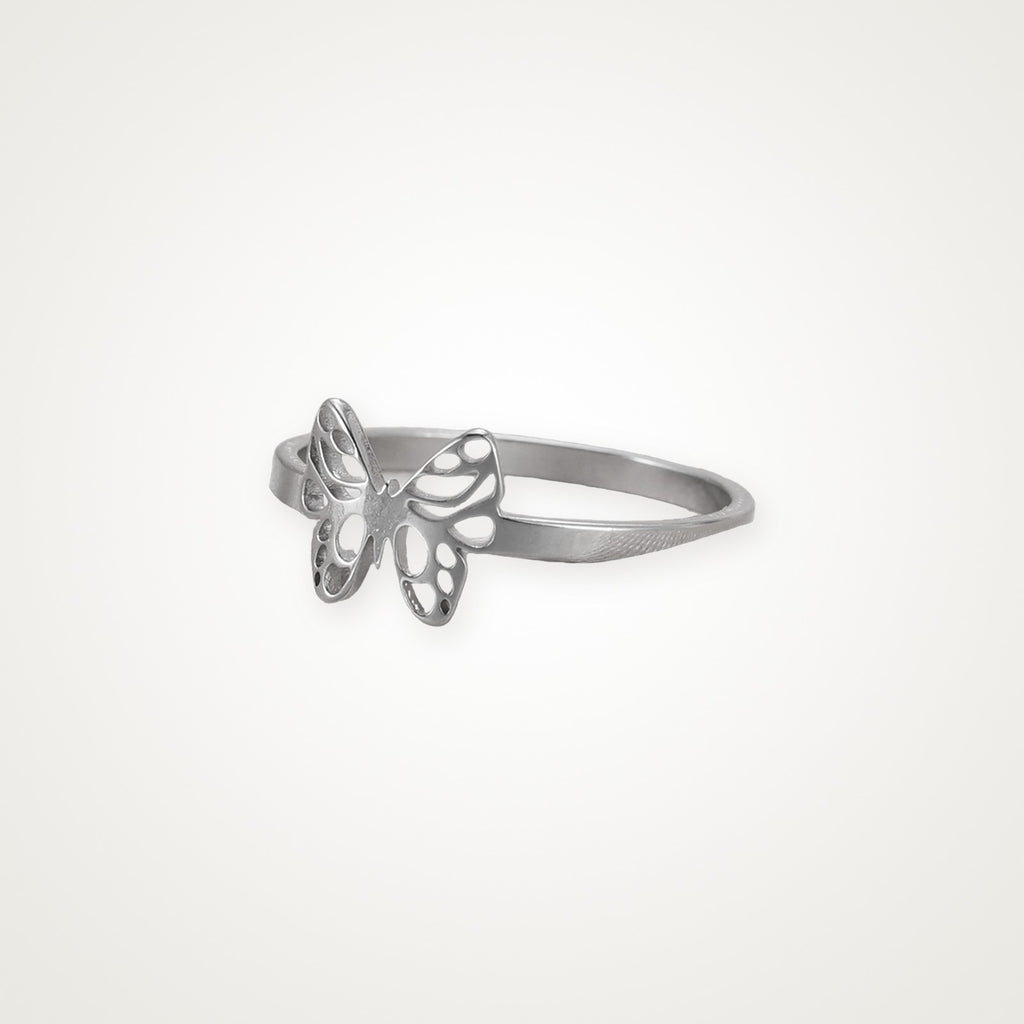 Anillo Mariposita plateado