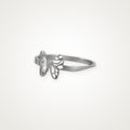 Anillo Mariposita plateado