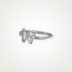 Anillo Mariposita plateado