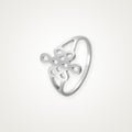 Anillo Nudo plateado