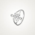 Anillo Nudo plateado