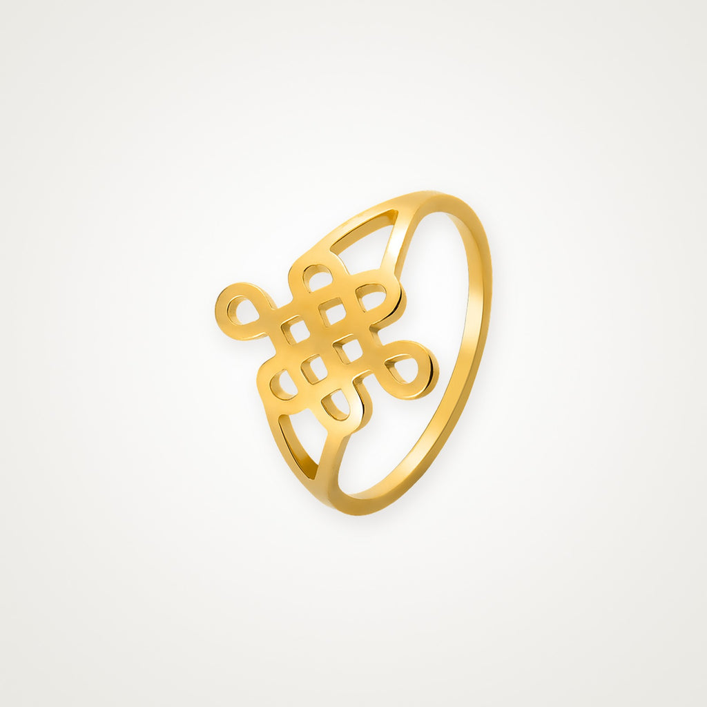 Anillo Nudo dorado