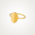 Anillo Óvalo dorado