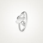 Anillo Pajarito plateado